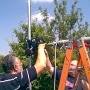 Peter and Hans-Martin mounted the horizontal and vertical rotor